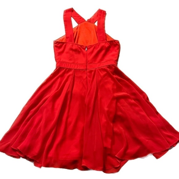 Lulus Dress Forevermore Skater in Red XS - Picture 5 of 8